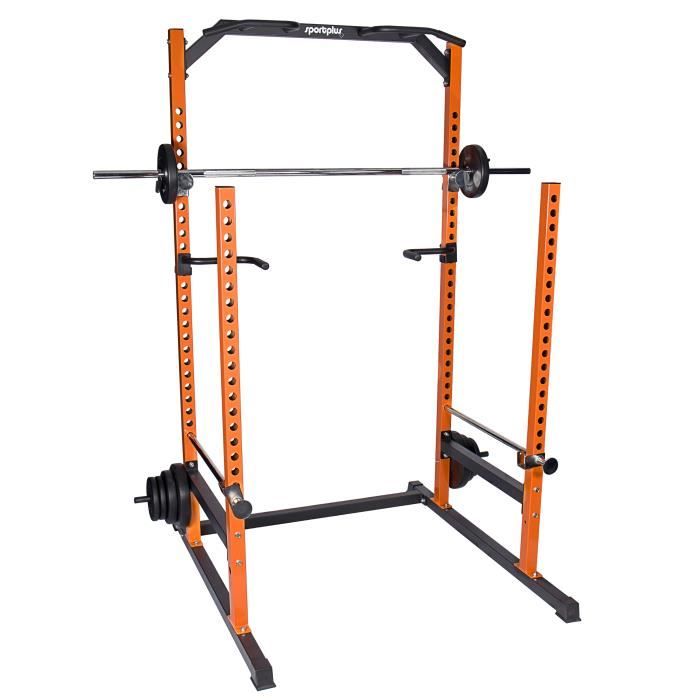 SportPlus Appareil de Musculation Banc de musculation Home Gym avec station de tractions, station de dips