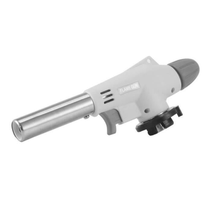 Brûleur à Gaz Bunsen Avec Allumage Piézo + 16 Cartouches Butane - Réglable, Neuf, Marque ZMC