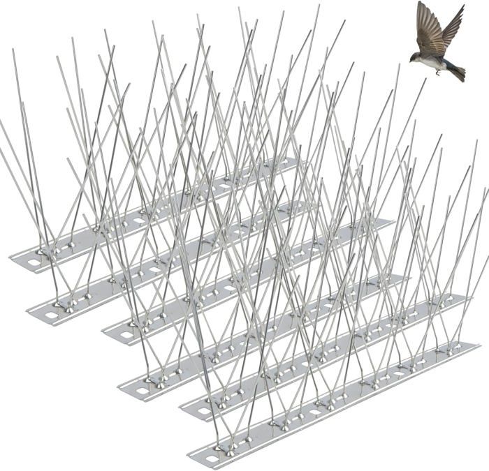 5 M Oiseaux, Colombe De Défense Contre – Barre 20 ST. X 25 Cm De