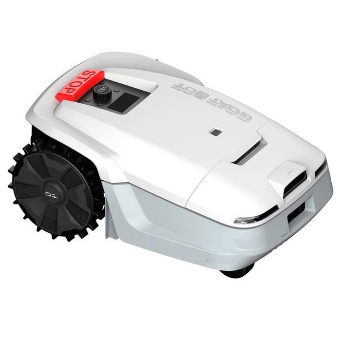 GOAT BOT Tondeuse Robotis&eacute;e  Unicut H1 - Couverture 1500m&sup2; - Cartographie Pr&eacute;cise - 24cm Largeur de Coupe  - 045m/s Vitesse Rapide 