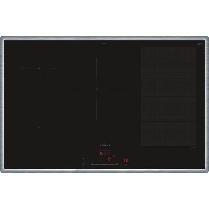 Plaque de cuisson à induction Siemens EX845HVC1E 80 cm Varioinduction TouchSlider
