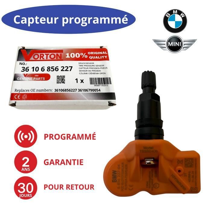 Capteur De Pression De Suralimentation Pour BMW Série 3, 5, 6, 7, X3, X5, X6 - Neuf, Marque TPF, Origine Allemagne
