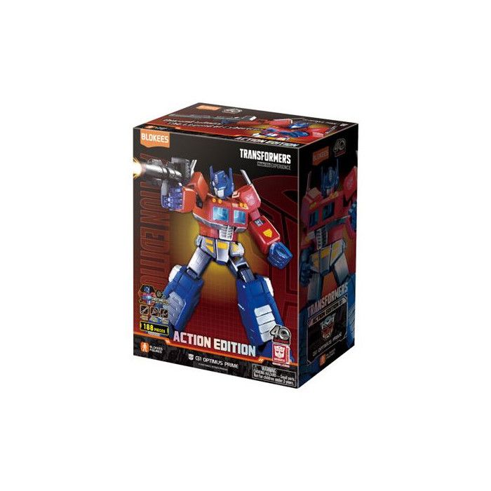 Maquette Blokees Transformers Action Edition 01 Optimus Prime Light Up