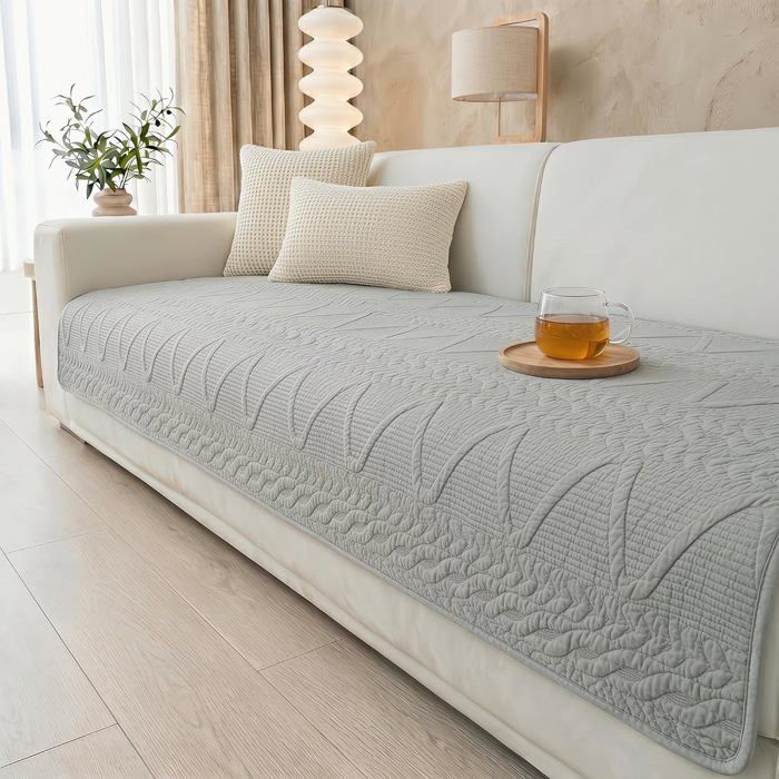 Housse De Canapé 2 Place Protege Canape DAngle Antidérapant Couvre Canapé Chien Chat Anti Griffe Lavable Sofa Cover Univers[RD151]