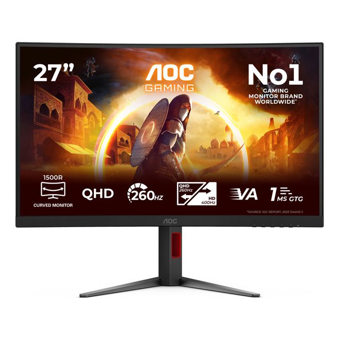 AOC CQ27G4Z2 Moniteur Gaming 27 Quad HD Incurvé 260 Hz Neuf - vue 6