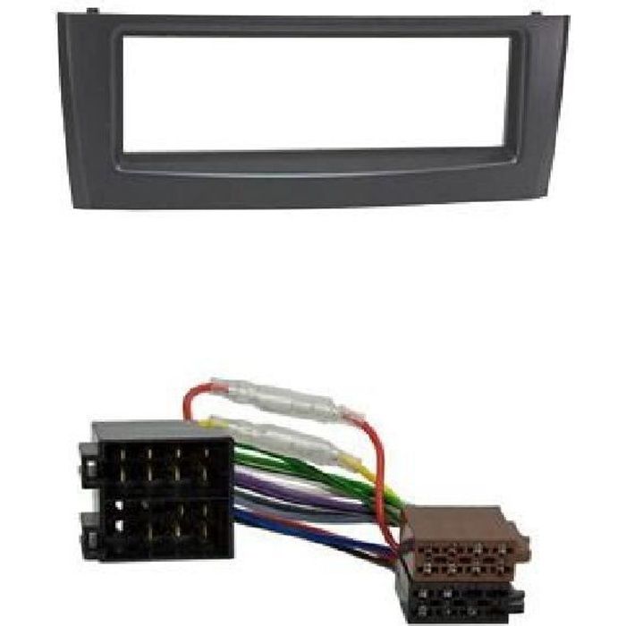 Façade cadre réducteur adaptateur autoradio 1DIN pour Fiat Linea Grande Punto