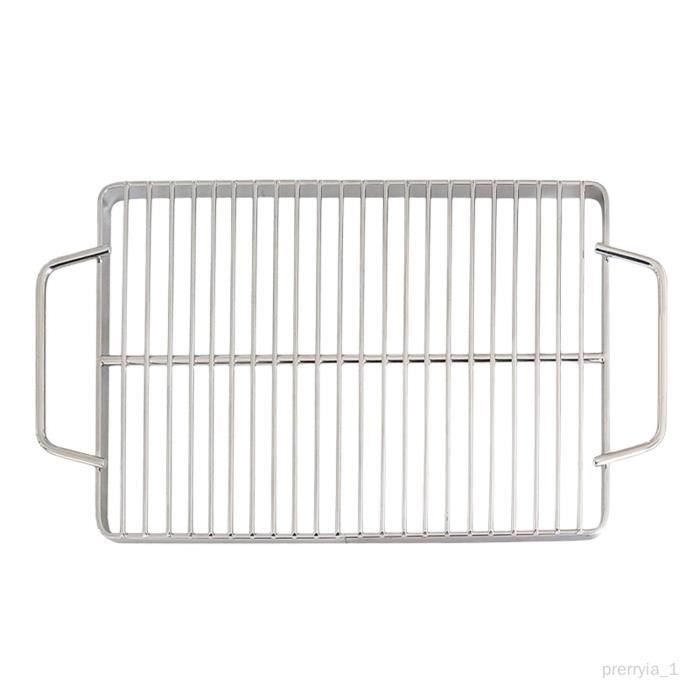 Grille Barbecue Acier Inoxydable HANABASS - Pliable Léger Pour Cuisson Extérieure