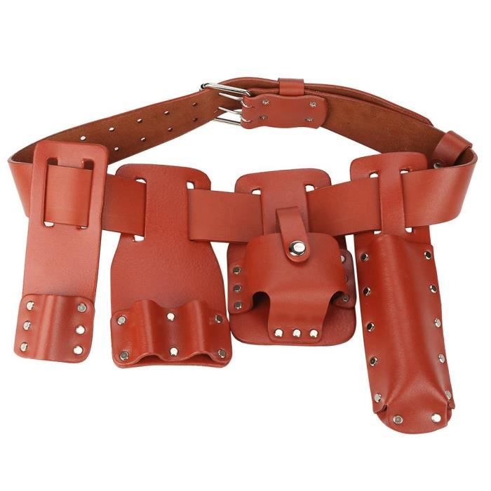 Ceinture porte-outils en cuir