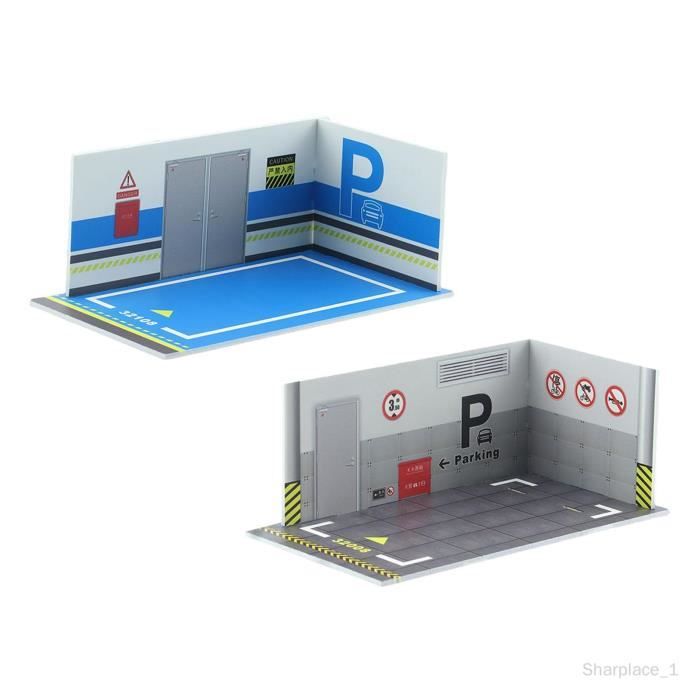 Tapis De Souris Garage Souterrain échelle 1:64 - 40x70 Cm, Pour Présenter Tes Voitures Miniatures