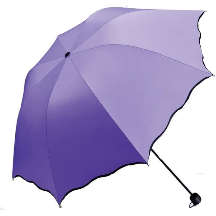 Parapluie Automatique Pliant Omnikryp — Anti-vent, Anti-UV, 24 Baleines, Idéal Pour Les Trajets Quotidiens