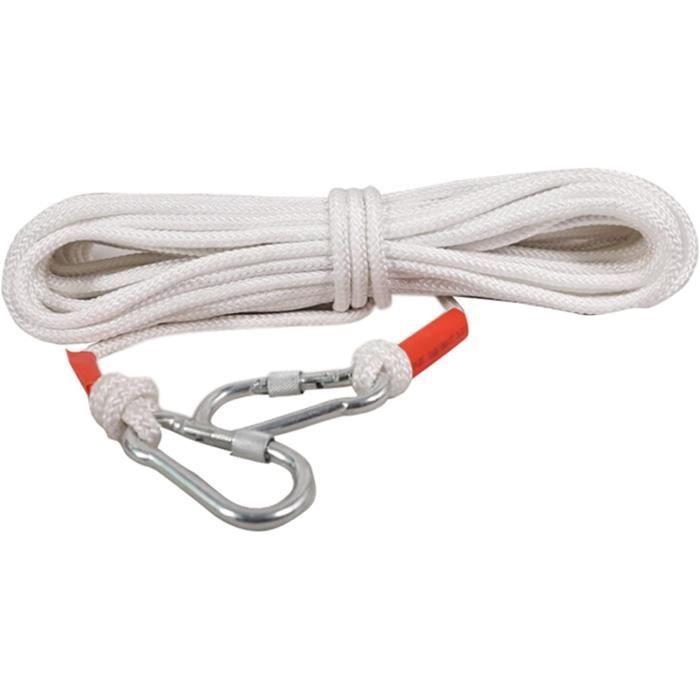 Fil Etendoir Linge Exterieur Solide Corde À Linge 8Mm Épais Forte