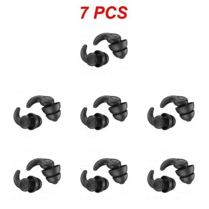 Bouchons D'oreille En Silicone Souple - Anti-bruit Et Pour La Natation, 1 Paire, Plusieurs Couleurs