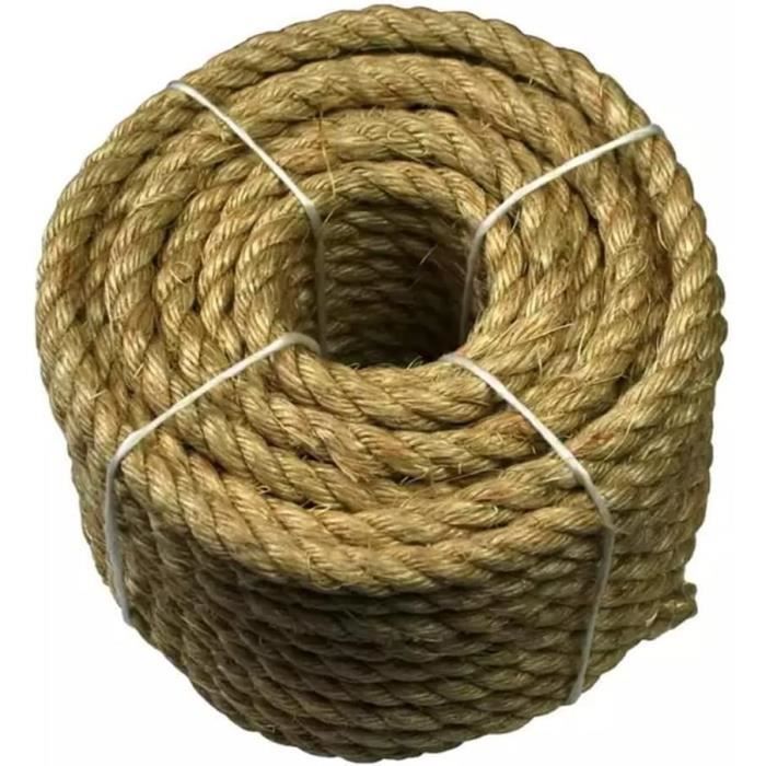 Corde De Jute 10 Mm X 20 M - Corde De Jute Naturelle - Corde De Chanvre
