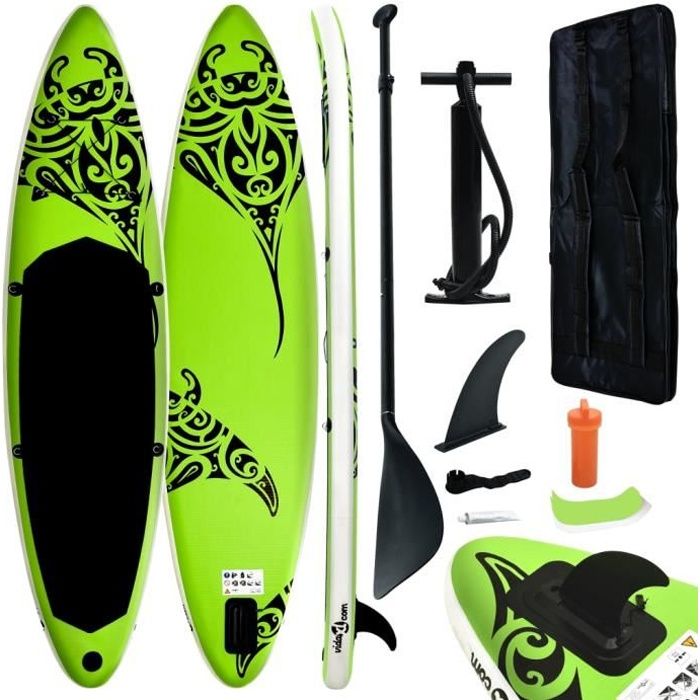 3483Luxe® Pack Stand up paddle gonflable Planche de surf,Ensemble de
