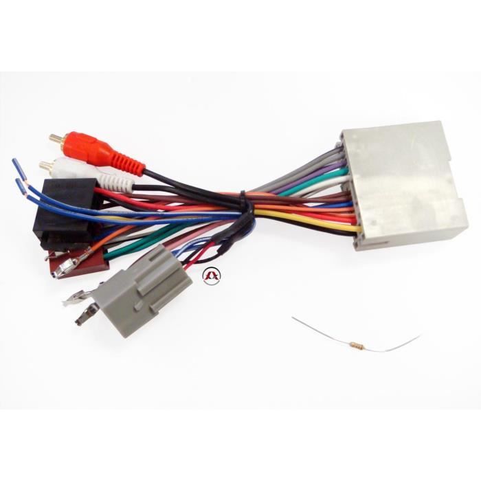 ACV 57-1213 Câble Adaptateur Radio ISO Adapté Pour  Marque Automobile Nissan 2587262