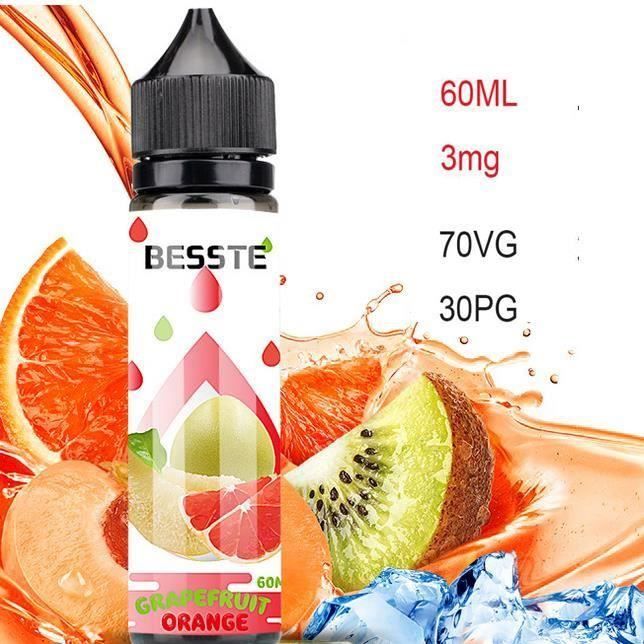 ELiquide Cigarette Electronique 60ml 3mg Nicotine 70VG30PG Vape E