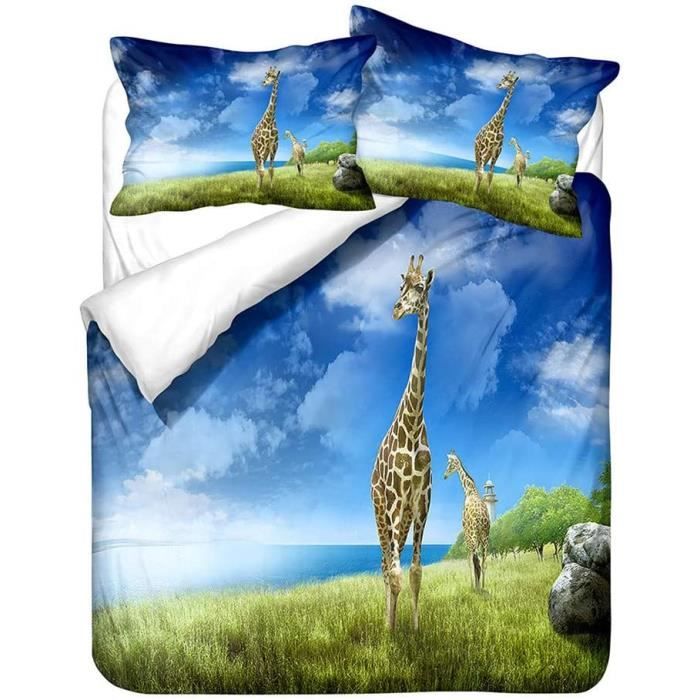 Housse De Couette Girafe