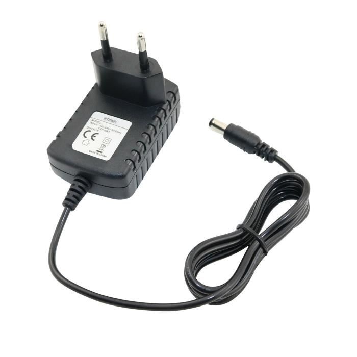 Chargeur Secteur 9V Pour Cadre Photo Numérique AGFA AF5075 7" - Adaptateur 220V, Câble 110cm, TopChargeur - 5