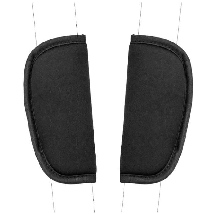 Housse De Coussin D'épaule Ceinture Sécurité à Carreaux - Pour Mini Cooper Gauche - Cuir PU, Noir Et Blanc