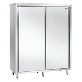 Comparer les prix de Armoire Haute - BARTSCHER - Portes Coulissantes - Inox - Profondeur 600 & Hauteur 2000