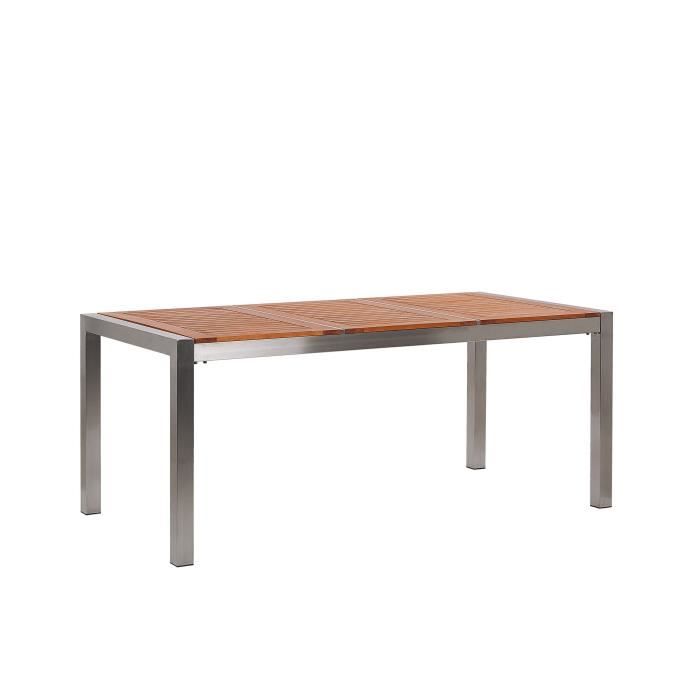 Beliani Table De Jardin Noire Ronde 49cm En Polypropylène Avec Glacière Intégrée Aisa