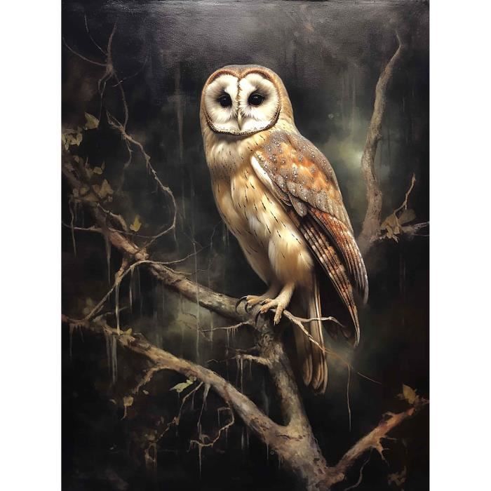 Bimkole 5D Diamond Painting DIY Kits Aigle, Animal Peinture D'art Diamant Kits Résine Peinture