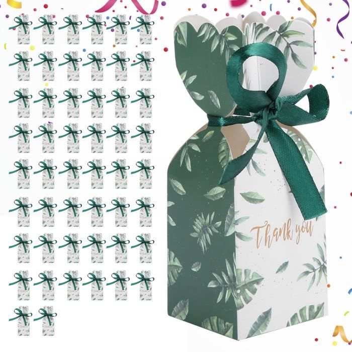 50 Pièces Boîtes De Bonbons Thème Football - Petites Boîtes Cadeaux Pour Fête