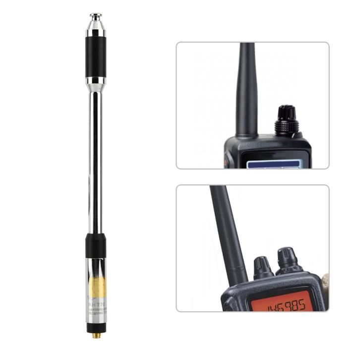 Antenne De Talkie-walkie Pliable Antenne Tactique Pliable Double Bande