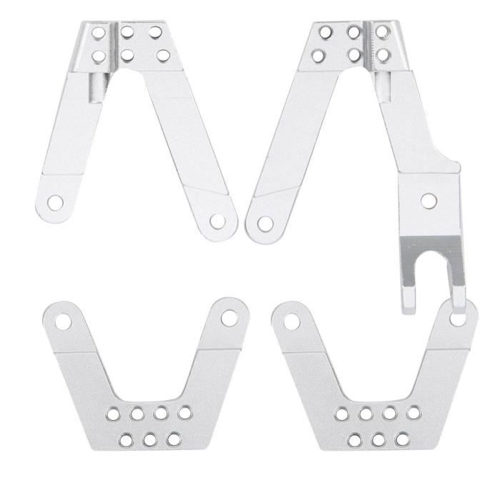 Amortisseurs Métalliques Pour Voitures RC - 70mm à 120mm, Ensemble De 4 Avec Ressorts De Rechange - Parfait Pour Axial SCX10, CC01, RR10 - 9