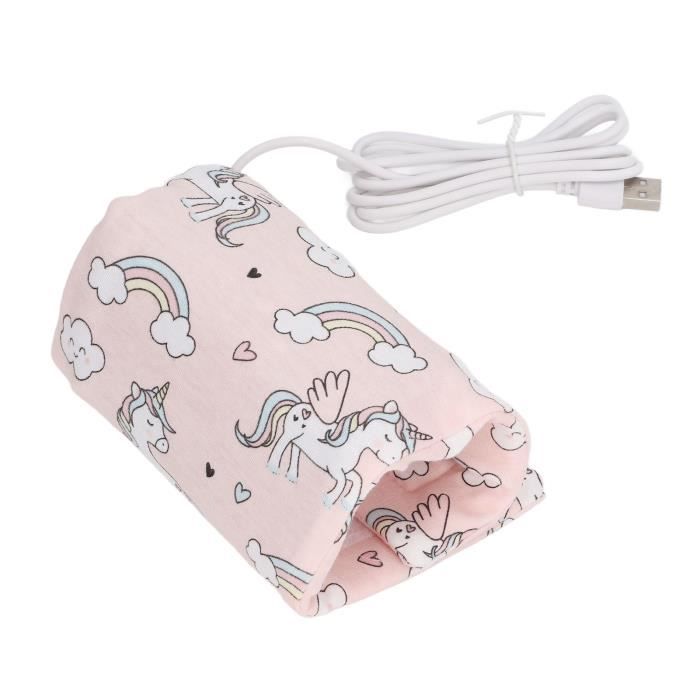 Chauffe-biberon USB Portable – Réchauffe Lait En Quelques Minutes, Idéal Maison, Voyage, Voiture – Cadeau Naissance Pratique