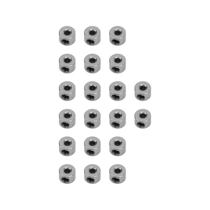 Bloc de Roue de Train d'Atterrissage de 2,1 Mm, Utilisation Facile Meilleure Expérience de Jeu Accessoires de Modèle d'Avion pour Avion à Télécommande à Voilure Fixe