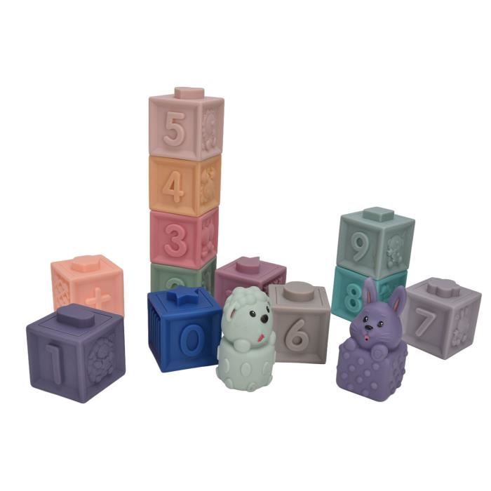 Acheter Quercetti Momy Soft Blocs De Construction Avec Son 4 Pcs