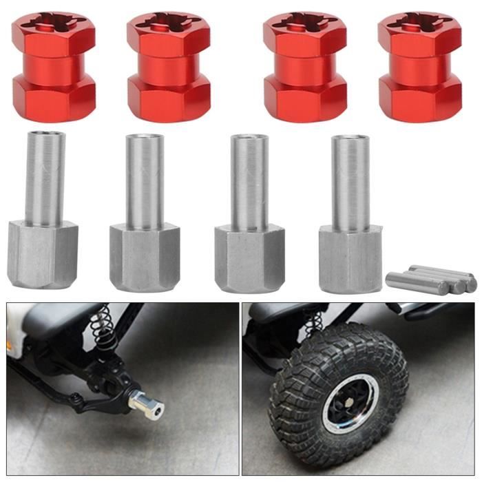 Spinners D’avion RC QUARKZMAN – Adaptateurs Alu 3.17/5mm, Lot De 8 Pour Moteurs Brushless !