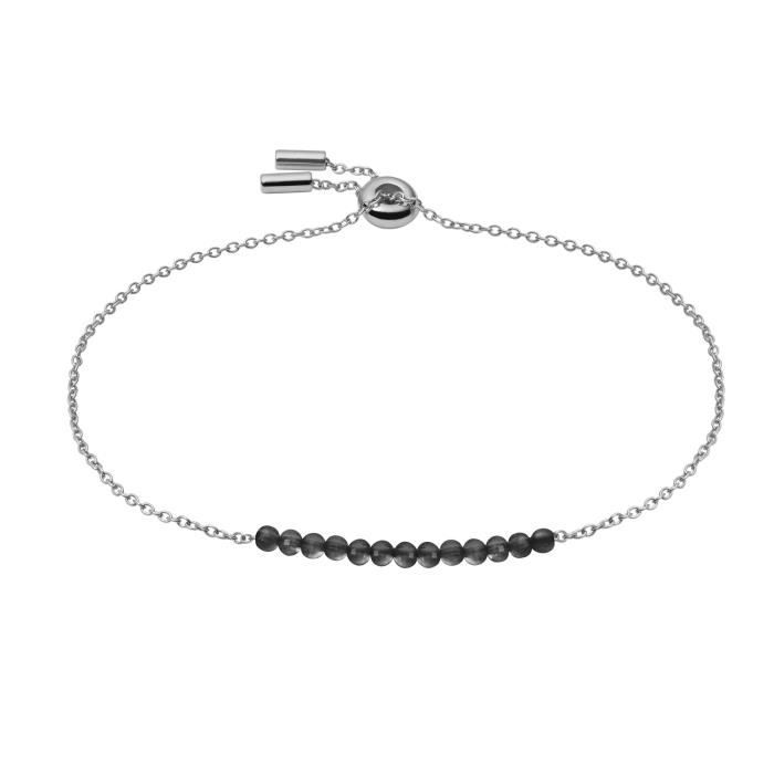 Bracelet femme - FOSSIL - Bracelet Fossil Wellness perles en spinelle -  Couleur de la matière:Blanc , - Achat/vente montre - Cdiscount