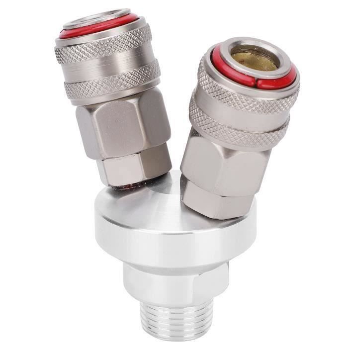 raccord-pneumatique-connecteur-2-voies-composant-pneumatique-chrom