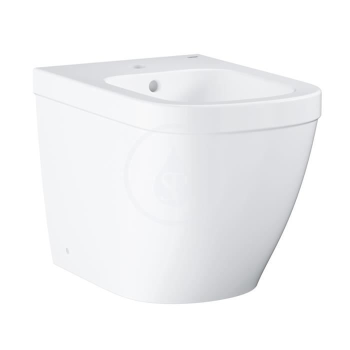 Bidet à poser GROHE Euro Ceramic avec PureGuard - Blanc alpin - Avec trop plein - 37x54x39 cm