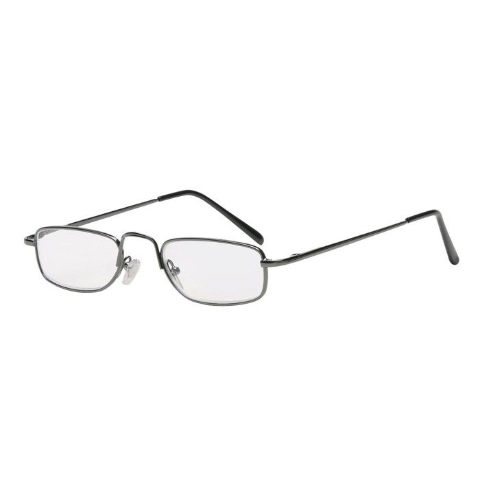 Paire de lunettes de lecture en métal Gun +3 0 dioptries Paire de lunettes de lecture en métal Gun +3 0 dioptries