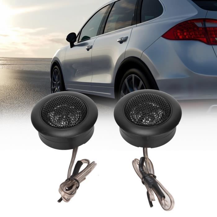 Kuuleyn Haut-Parleur De Voiture Audio, 2Pcs 12V 500W Tweeter