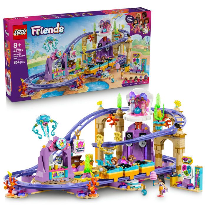 LEGO® Friends 42703 Les montagnes russes des sirènes - vue 3