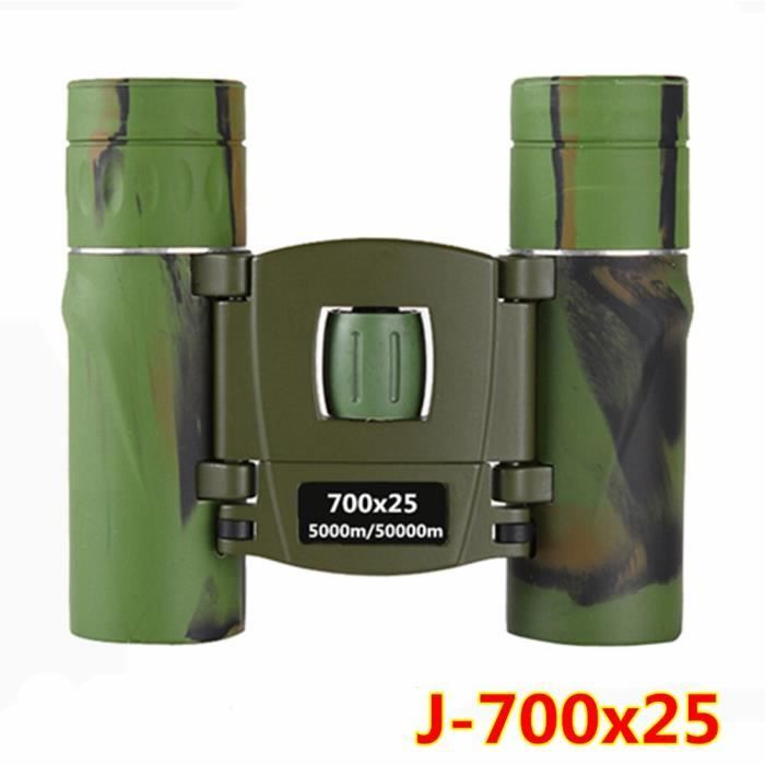 Jumelles Portables 300x25 Zoom HD - Télescope Puissant Pliable Pour Observation Longue Distance