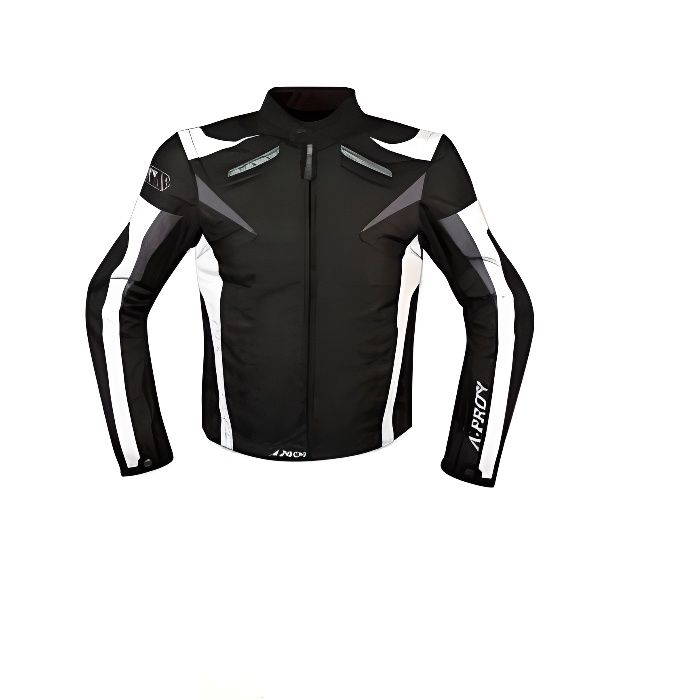 Textile Blouson Moto Protections CE Haute visibilité Imperméable Fluo XL 