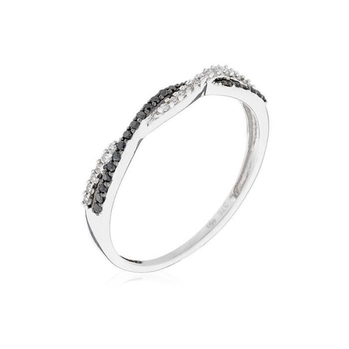 bague or blanc et or noir bague or blanc et or noir