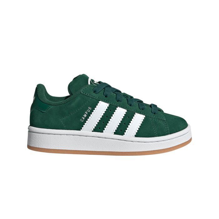 Adidas Chaussures pour Enfant - ADIDAS - Campus 00S C - Vert - Lacets - Plat