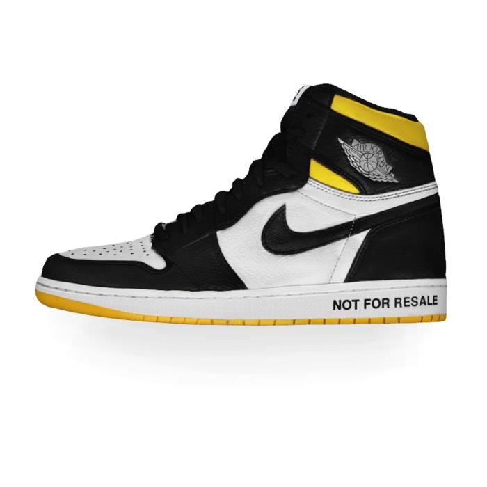 air jordan jaune et noir