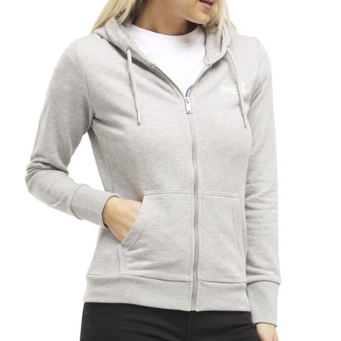 47 % de réduction OL Classic Ziphood Sweat-Shirt à Capuche Superdry en coloris Violet Femme Vêtements Articles de sport et dentraînement Sweats à capuche 