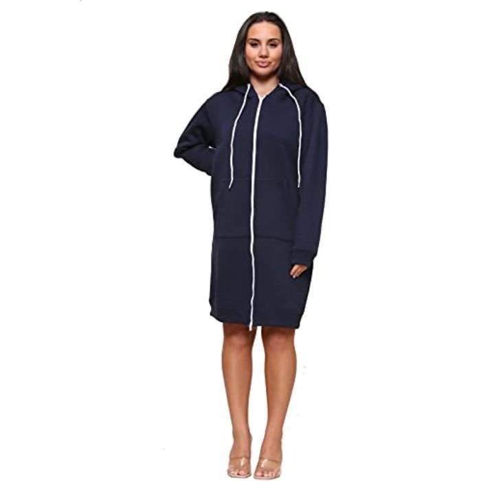 Sweat à Capuche Zippé Homme - Veste Mi-saison Décontractée - Tissu Doux, Poches, Manches Longues - Pour Automne, Loisirs, Travail