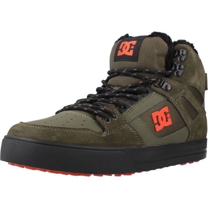 DC Shoes Chaussure Dc Modèle Pure Ht Wc M Shoe - Coleur Vert