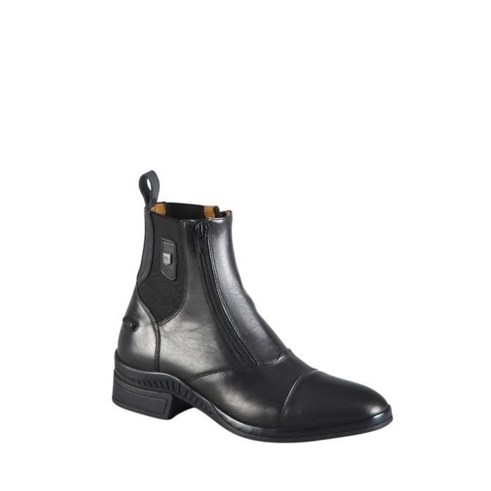 Bottes D'Équitation Premier Equine Loxley Cuir Femme - Tige Cuir - Semelle Caoutchouc - Confort Cheville