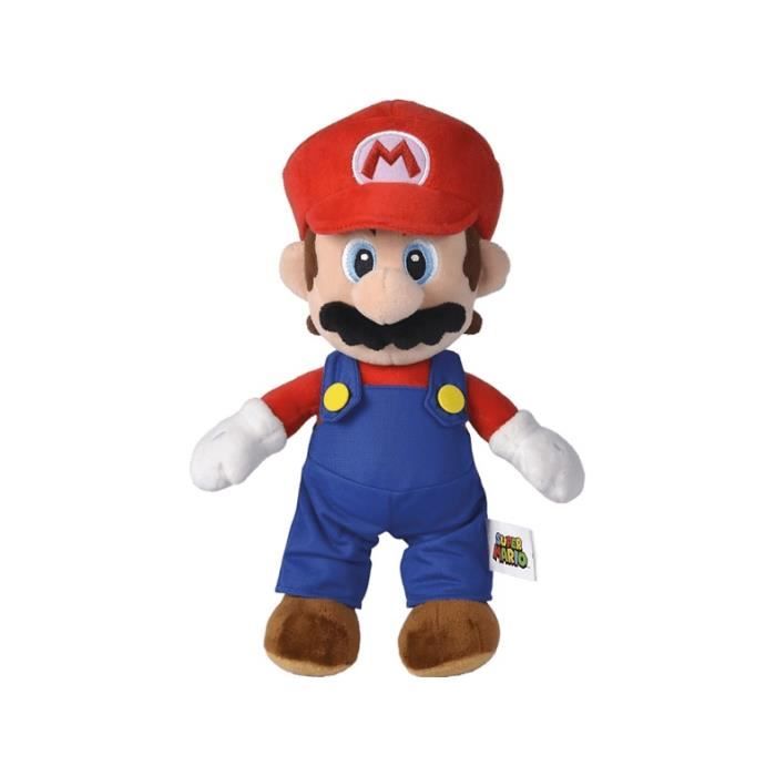 peluche mario 30 cm - nintendo - super mario - figurine en peluche de haute qualité