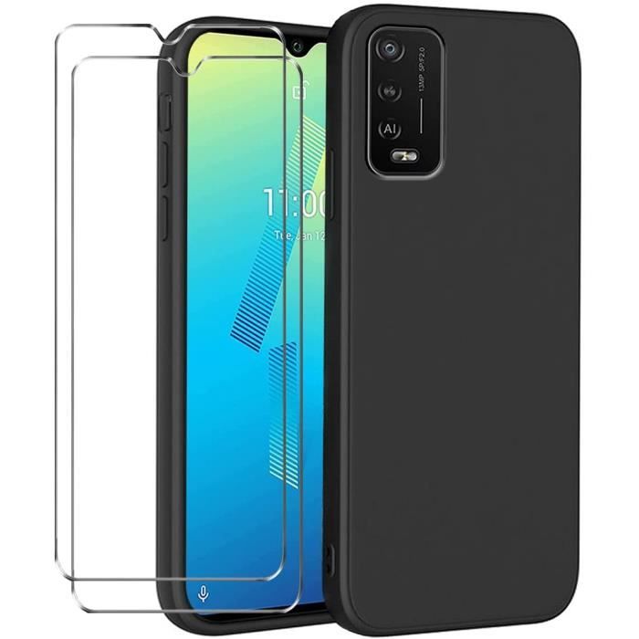 Verco Custodia A Portafoglio In Pelle Per Wiko Power U10 E U20 – Con Slot Carte E Chiusura Magnetica, Nero